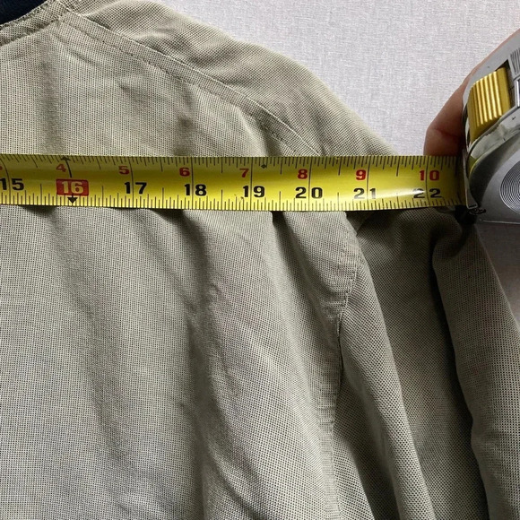 Descente beige pullover golf sweatshirt sweater Sz M - Picture 10 of 14